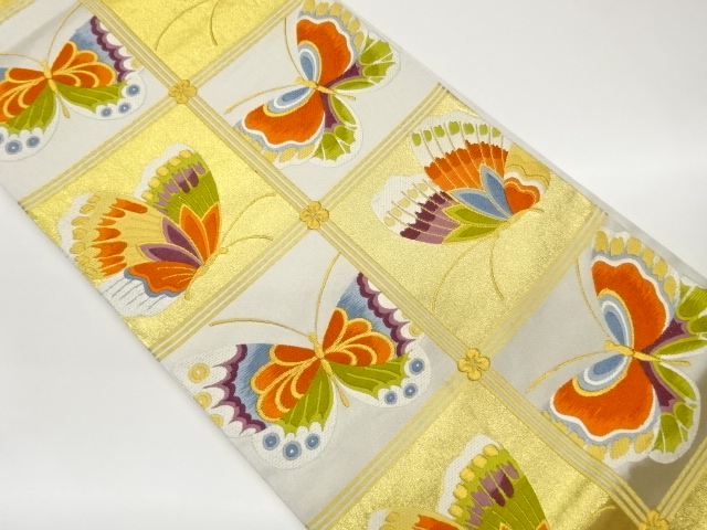JAPANESE FUKURO OBI / WOVEN BUTTERFLY